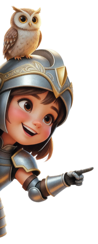 Athene decorative on the left